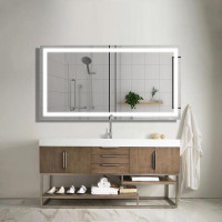 Зеркало в ванну с подсветкой Люмиро 120х60 см